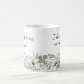 Waterverf Floral Greenery Best Mam Ever Mok (Center)