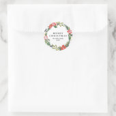 Waterverf Floral Holiday sticker (Tas)