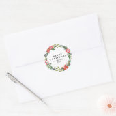 Waterverf Floral Holiday sticker (Envelop)