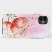 Waterverf Floral iPhone 5s Case (Achterkant (horizontaal))