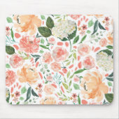 Waterverf Floral Kantoor Muismat (Voorkant)