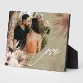 Waterverf Floral Keepslag Arch Foto Love Boho Fotoplaat (Zijkant)