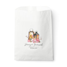 Waterverf Floral Lantaarns Wedding