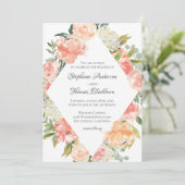 Waterverf Floral Medley Kaart (Staand voorkant)