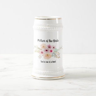 Waterverf Floral MOTHER VAN DE BRIDE Bridal Party Bierpul