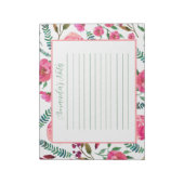 Waterverf Floral Notitieblok (Gedraaid)