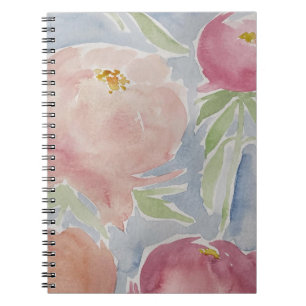 Waterverf Floral Notitieboek
