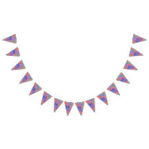  Waterverf Floral Party Bunting