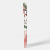 Waterverf Floral Pattern Monogram Case-Mate iPhone Case (Achterkant / Links)