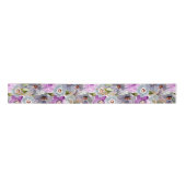 Waterverf Floral Pattern Ribbon Lint (Voorkant)