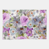 Waterverf Floral Pattern Theedoek (Horizontaal)
