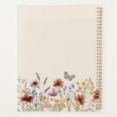 Waterverf Floral Planner (Achterkant)