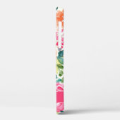 Waterverf Floral Print Persoonlijke naam Case-Mate iPhone Case (Achterkant / Links)
