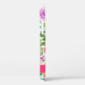 Waterverf Floral Print Persoonlijke naam Case-Mate iPhone Case (Achterkant / Rechts)