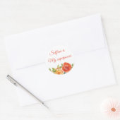 Waterverf floral selflove sticker (Envelop)