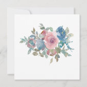 Waterverf Floral Tea (Achterkant)