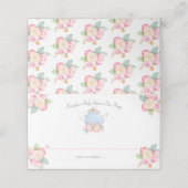 Waterverf Floral Tea | BABY SHOWER (Buitenkant ongevouwen)