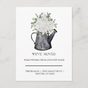 Waterverf Floral Tea Briefkaart