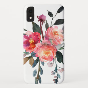 Waterverf Floral Trendy iPhone XR Hoesje