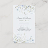 Waterverf Floral Visitekaartje (Achterkant)