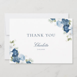 Waterverf Floral Vrijgezellenfeest Hartelijk dank Kaart