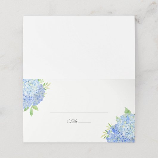 Waterverf Floral Wedding (Buitenkant ongevouwen)