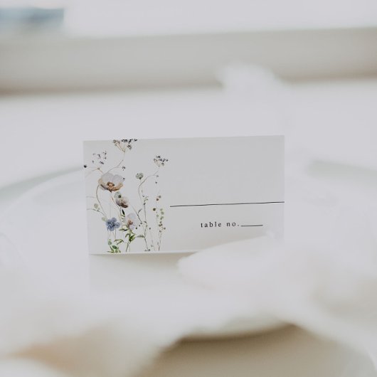 Waterverf Floral Wedding Place Cards