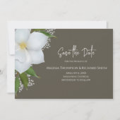 Waterverf Floral Wedding Save the Date (Voorkant)
