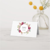 Waterverf Floral Wedding Summer Garden (Achterkant)