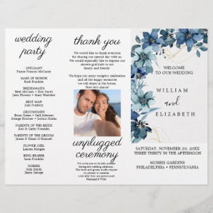 Waterverf Floral Wedding Summer Garden Flyer