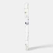 Waterverf Floral Wildflower Pattern Monogram Case-Mate iPhone Case (Achterkant / Links)