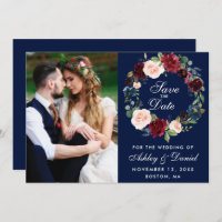 Waterverf Floral Wreath Wedding B