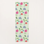 Waterverf Floral Yogamat (Achterkant)