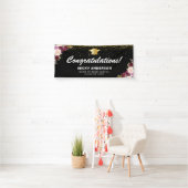 waterverf florale afstuderen banner bessen (Insitu)