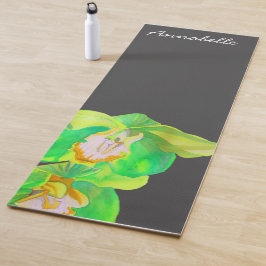 Waterverf florale benaming orchidee energetische k yogamat