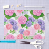 Waterverf florale patroon tissuepapier (Craft)