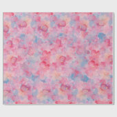 Waterverf Florals Cadeaupapier (Vlak)