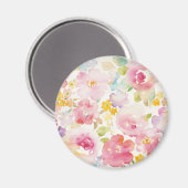 Waterverf Florals Magneet (Voorkant / Achterkant)