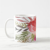 Waterverf Florals Moederdag Kaart Koffiemok (Links)