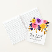  Waterverf Florals | Schrift Notitieboek (Binnen)