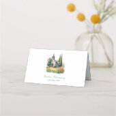 Waterverf Florial Church doopsel doop (Voorkant)