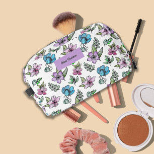 Waterverf Flowers Custom Catchall Pouch Toilettasje
