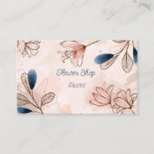 Waterverf Flowers Florist Shop Visitekaartje (Voorkant)