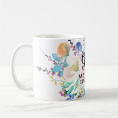 Waterverf Flowers Koffiemok (Links)