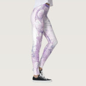 Waterverf Flowers Leggings (Rechts)