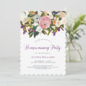 Waterverf Flowers | Partij voor de opwarming van d Kaart (Staand voorkant)