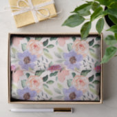 Waterverf Flowers Tissue Paper Tissuepapier (Geschenk)