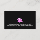 Waterverf Flowers Visitekaartjes (Achterkant)