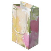 Waterverf Foliage Gift Bag Klein Cadeauzakje (Achterkant Gekanteld)