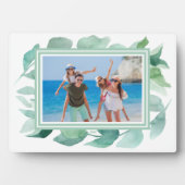 Waterverf Foliage Tabletop Foto Easel Fotoplaat (voorkant)